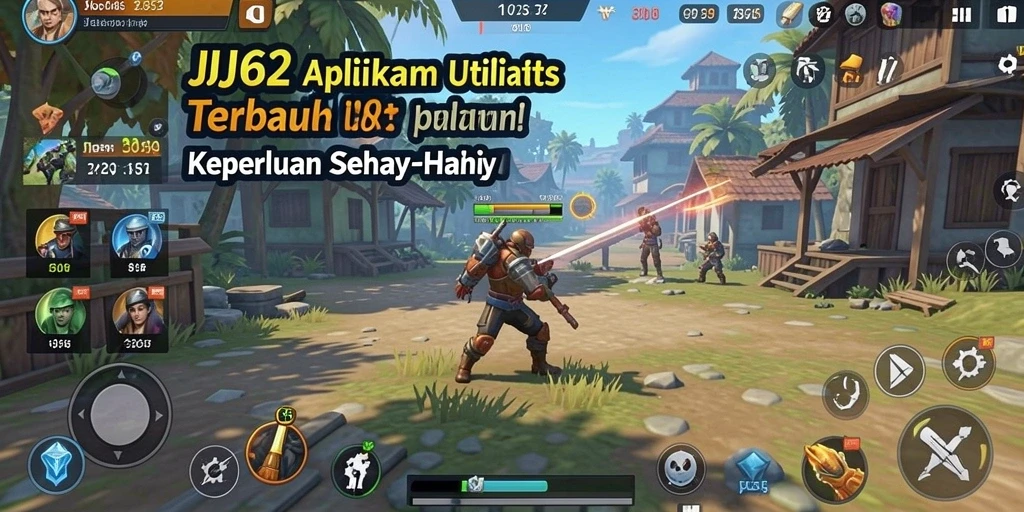 Tampilan antarmuka aplikasi Utility JJ62 yang modern dan fungsional.