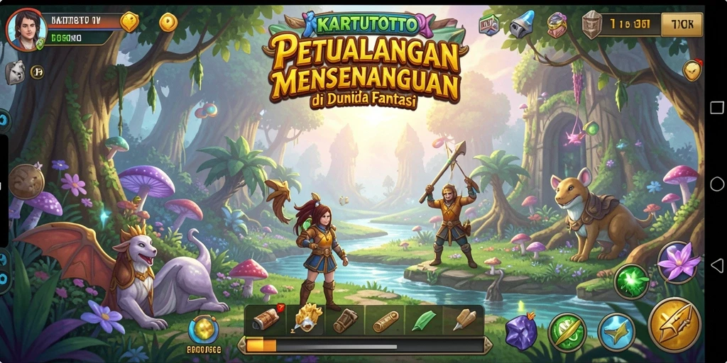 Tampilan gameplay KARTUTOTO yang menarik dan menantang.