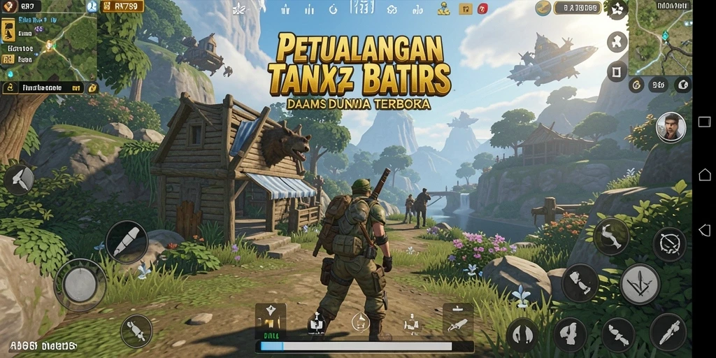 Gameplay menakjubkan dengan eksplorasi dunia terbuka.