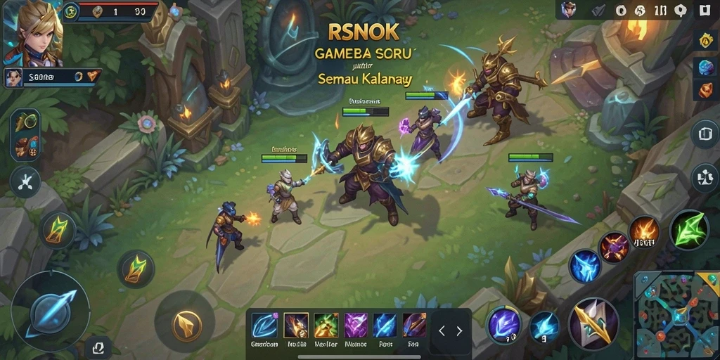 Tampilan gameplay RSNOK yang mendebarkan dan penuh strategi.